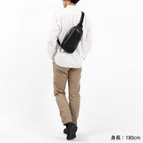 【正規取扱店】 マスターピース ボディバッグ master-piece slick leather ver. スリングバッグ 斜めがけ バッグ 防水 本革 ワンショルダーバッグ 日本製 メンズ 02484-l