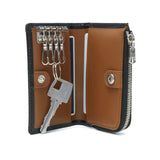 【正規取扱店】 マスターピース キーケース 革 メンズ レディース master-piece 小銭入れ 本革 レザー ブランド 小銭入れ付き 一体型 コンパクト カード入れ おしゃれ 4連 L字ファスナー 日本製 Notch 223056