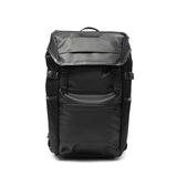 【正規取扱店】 マスターピース リュック メンズ リュックサック 大容量 master-piece ブランド 大人 ビジネス デイパック かぶせ 黒 防水性 A4 B4 PC収納 Progress Coating ver. フラップバックパック 02406-sc