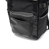 【正規取扱店】 マスターピース リュック メンズ リュックサック 大容量 master-piece ブランド 大人 ビジネス デイパック かぶせ 黒 防水性 A4 B4 PC収納 Progress Coating ver. フラップバックパック 02406-sc