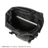 【正規取扱店】 マスターピース リュック メンズ リュックサック 大容量 master-piece ブランド 大人 ビジネス デイパック かぶせ 黒 防水性 A4 B4 PC収納 Progress Coating ver. フラップバックパック 02406-sc