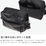 【正規取扱店】 マスターピース ショルダーバッグ メンズ 斜めがけバッグ master-piece ブランド 大人 かっこいい 小さめ 横型 ヨコ 斜めがけ バッグ 黒 日本製 防水性 A5 二層 M Progress Coating ver. 02407-sc