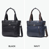 【正規取扱店】 マスターピース トートバッグ メンズ 大きめ ファスナー付き A4 大容量 master-piece バッグ カジュアル ビジネス 大人 ナイロン 2WAY ショルダー 防水 12L 日本製 STREAM 2-WAY TOTE BAG 05004