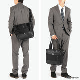 【正規取扱店】 マスターピース トートバッグ メンズ 大きめ ファスナー付き A4 大容量 master-piece バッグ カジュアル ビジネス 大人 ナイロン 2WAY ショルダー 防水 12L 日本製 STREAM 2-WAY TOTE BAG 05004