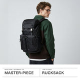 【正規取扱店】 マスターピース リュック メンズ レディース 大容量 master-piece 通勤 ビジネス 大きめ おしゃれ カジュアル 大人 ブランド 撥水 PC A4 B4 16inch Lightning Wポケットフラップパック 02124-v2