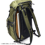 【正規取扱店】 マスターピース リュック メンズ レディース 大容量 master-piece 通勤 ビジネス 大きめ おしゃれ カジュアル 大人 ブランド 撥水 PC A4 B4 16inch Lightning Wポケットフラップパック 02124-v2