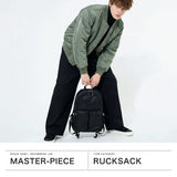 【正規取扱店】 マスターピース リュック メンズ レディース デイパック master-piece ブランド 大人 おしゃれ バックパック 上品 軽量 通勤 ビジネス A4 ナイロン 撥水 日本製 カジュアル Lightning 02125-v2