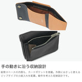 【正規取扱店】 マスターピース 財布 三つ折り財布 メンズ レディース コンパクト 革 ブランド master-piece 三つ折り 日本製 本革 コンパクト財布 ミニ財布 ミニ 小さめ CAST ミドルウォレット 997002