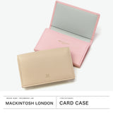 マッキントッシュ ロンドン 名刺入れ レディース 女性用 ブランド MACKINTOSH LONDON 本革 革 薄型 おしゃれ ササマチ カードケース ビジネス シンプル レザー 上品 きれいめ EM エム MKL5060125