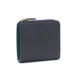 マッキントッシュ ロンドン 二つ折り財布 メンズ レディース BOX型小銭入れ ブランド MACKINTOSH LONDON 小銭入れあり 財布 二つ折り コンパクト 二つ折 革  折り財布 L字ファスナー 牛革 シンプル おしゃれ EM WMKL6060089