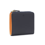 マッキントッシュ ロンドン 二つ折り財布 メンズ レディース BOX型小銭入れ ブランド MACKINTOSH LONDON 小銭入れあり 財布 二つ折り コンパクト 二つ折 革  折り財布 L字ファスナー 牛革 シンプル おしゃれ EM WMKL6060089