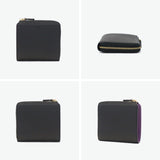 マッキントッシュ ロンドン 二つ折り財布 メンズ レディース BOX型小銭入れ ブランド MACKINTOSH LONDON 小銭入れあり 財布 二つ折り コンパクト 二つ折 革  折り財布 L字ファスナー 牛革 シンプル おしゃれ EM WMKL6060089