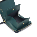 マッキントッシュ ロンドン 二つ折り財布 メンズ レディース BOX型小銭入れ ブランド MACKINTOSH LONDON 小銭入れあり 財布 二つ折り コンパクト 二つ折 革  折り財布 L字ファスナー 牛革 シンプル おしゃれ EM WMKL6060089