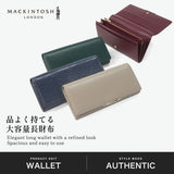 マッキントッシュ ロンドン 長財布 メンズ レディース かぶせ MACKINTOSH LONDON 財布 本革 革 レザー 革財布 ブランド 大容量 おしゃれ 型押し 軽量 軽い 大人 上品 moonlit ムーンリット 束入 MKL5060132