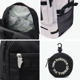 ニューバランス リュック メンズ レディース 通学 リュックサック 軽量 大容量 new balance 女子 男子 高校生 中学生 撥水 デイパック PC収納 ポーチ付き 32L B4 A4 14インチ SPORTS STYLE DAY PACK AC5329H