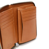 ネルド 財布 二つ折り財布 メンズ レディース NELD 二つ折 本革 牛革 レザー BOX型 小銭入れ カード入れ カード ブランド ラウンドファスナー 草木染め 日本製 BOTANICAL ラウンドミドル財布 AN290