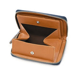 ネルド 財布 二つ折り財布 メンズ レディース NELD 二つ折 本革 牛革 レザー BOX型 小銭入れ カード入れ カード ブランド ラウンドファスナー 草木染め 日本製 BOTANICAL ラウンドミドル財布 AN290