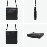 ネルド ショルダーバッグ メンズ ブランド NELD 斜めがけ 小さめ 革 レザー かっこいい 大人 軽量 フラップ かぶせ 縦 シンプル 日本製 純国産 A5 2WAY ROLL-N ロールオイルレザー 2WAYショルダー小 FN631