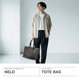 ネルド トートバッグ メンズ A4 大きめ ファスナー付き NELD カジュアル 本革 革 レザー レザートート バッグ 通勤 通学 旅行 シンプル おしゃれ 自立 日本製 純国産 ROLL-N ロールオイルレザー トート大 FN634
