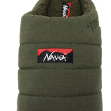 ナンガ サンダル メンズ レディース 冬 NANGA スリッパ 暖かい スブ 靴 つっかけ シューズ ブランド 冬用 難燃 ボア キャンプ 焚き火 アウトドア ナンガ×スブ コラボ NANGA×SUBU ヒノック ウィンター サンダル NA2443-3E106