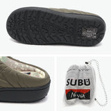 ナンガ サンダル メンズ レディース 冬 NANGA スリッパ 暖かい スブ 靴 つっかけ シューズ ブランド 冬用 裏起毛 防寒 キャンプ アウトドア コラボ ナンガ×スブ NANGA×SUBU オーロラテックス ウィンター サンダル NA2443-3E105