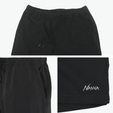ナンガ パンツ ズボン メンズ 夏 涼しい NANGA ハーフパンツ 短パン おしゃれ ブランド 大きいサイズ 速乾性 通気性 快適 無地 ゆったり ブラック DotAir COMFY SHORTS ドットエア コンフィーショーツ NW2411-1I903