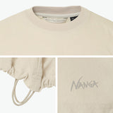 ナンガ Tシャツ メンズ レディース 半袖 無地 ブランド NANGA ウェア 吸汗速乾 大きいサイズ 黒 おしゃれ ブランド 速乾 通気性 快適 ゆったり 大人 DotAir COMFY TEE ドットエア コンフィーティー N2500-1J300A