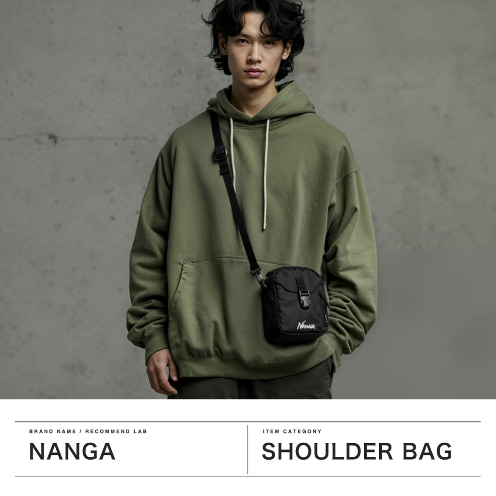 NANGA パーカー➕ショルダーバッグ ナンガ ショルダーバッグ メンズ レディース NANGA 斜めがけ