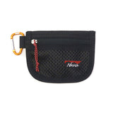 Nanga Wallet Coin Case Lelaki Kompak Wanita Mini Nanga Jenama Tipis Tipis Tipis Koin Koin Koin Carabiner Cool Cool Small Dewasa Mesh Nanga × Speakeasy Coin Case N2502-3I308Z
