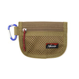 Nanga Wallet Coin Case Lelaki Kompak Wanita Mini Nanga Jenama Tipis Tipis Tipis Koin Koin Koin Carabiner Cool Cool Small Dewasa Mesh Nanga × Speakeasy Coin Case N2502-3I308Z