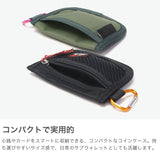 ナンガ 財布 コインケース メンズ レディース コンパクト ミニ NANGA ブランド 薄型 スリム 薄い ブランド 小銭入れ カラビナ かっこいい 小さめ 大人 アウトドア メッシュ NANGA×SPEAKEASY COIN CASE N2502-3I308Z