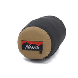 ナンガ 寝袋 寝ぶくろ コンパクト ダウン スクエア スクエア型 NANGA シュラフ スリーピングバッグ キャンプ アウトドア 軽量 軽い 車中泊 耐水 防水 AURORA TEX SQUARE FOOT 400 NS2443-2A018