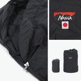 ナンガ 寝袋 寝ぶくろ コンパクト ダウン スクエア スクエア型 NANGA シュラフ スリーピングバッグ キャンプ アウトドア 軽量 軽い 車中泊 耐水 防水 AURORA TEX SQUARE FOOT 600 NS2443-2A019