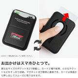 ナンガ スマホ カードケース 貼り付け magsafe 薄型 マグネット NANGA ブランド かっこいい キャッシュレス シンプル 背面 カード スマホカードケース iFace NANGA×iFace ロゴ カードウォレット N2600-3Z049Z