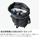 ナンガ リュック メンズ レディース アウトドア 軽量 軽い NANGA バックパック カジュアル おしゃれ 大きめ 大容量 ロールトップ 通勤 通学 旅行 防滴 背面パッド B4 25L 30L Fibermax TUL BACKPACK N2610-3M011Z
