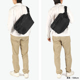 ノアール ショルダーバッグ メンズ レディース 大容量 大きめ A4 NoiR 斜めがけ かっこいい 大人 軽量 黒 ブラック ショルダー バッグ 斜めがけバッグ PC ノートPC コーデュラ レインカバー Luminous Shoulder N23002