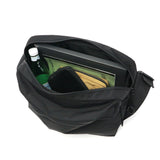 ノアール ショルダーバッグ メンズ レディース 大容量 大きめ A4 NoiR 斜めがけ かっこいい 大人 軽量 黒 ブラック ショルダー バッグ 斜めがけバッグ PC ノートPC コーデュラ レインカバー Luminous Shoulder N23002