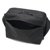 ノアール ショルダーバッグ メンズ レディース 大容量 大きめ A4 NoiR 斜めがけ かっこいい 大人 軽量 黒 ブラック ショルダー バッグ 斜めがけバッグ PC ノートPC コーデュラ レインカバー Luminous Shoulder N23002