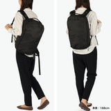 ノアール リュック メンズ レディース 大容量 通学 NoiR おしゃれ トラベル 旅行 撥水 マチ拡張 PC 2層 軽量 ブランド レインカバー付き バックパック A4 21L 34L 15inch Transistor backpack N24001