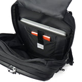 ノアール リュック メンズ レディース 大容量 通学 NoiR おしゃれ トラベル 旅行 撥水 マチ拡張 PC 2層 軽量 ブランド レインカバー付き バックパック A4 21L 34L 15inch Transistor backpack N24001