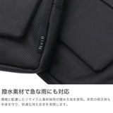 ノアール ショルダーバッグ メンズ レディース NoiR 小さめ 小さい コンパクト 斜め掛け ショルダー バッグ かっこいい ブランド 大人 ポーチ 軽量 軽い 撥水 カラビナ シンプル 黒 Switch shoulder N24002