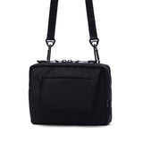 ノアール ショルダーバッグ メンズ レディース NoiR 小さめ 小さい コンパクト 斜め掛け ショルダー バッグ かっこいい ブランド 大人 ポーチ 軽量 軽い 撥水 カラビナ シンプル 黒 Switch shoulder N24002