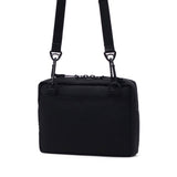 ノアール ショルダーバッグ メンズ レディース NoiR 小さめ 小さい コンパクト 斜め掛け ショルダー バッグ かっこいい ブランド 大人 ポーチ 軽量 軽い 撥水 カラビナ シンプル 黒 Switch shoulder N24002