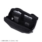 ノアール ショルダーバッグ メンズ レディース NoiR B5 斜めがけ ブランド 小さめ 軽量 軽い 撥水 耐水 防汚 タブレット収納 10インチ コーデュラ かっこいい シンプル 無地 4.8L Individually shoulder N25006