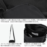ノアール ショルダーバッグ メンズ レディース ブランド NoiR 斜めがけ 小さめ 撥水 軽量 ナイロン ショルダーポーチ ミニ 小物入れ 大人 おしゃれ コンパクト シンプル カジュアル 0.6L Podmini shoulder N26006