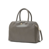 ニュートラルグレイ トートバッグ レディース ファスナー付き Neutral Gray バッグ 軽量 軽い 小さめ 無地 かわいい 旅行 2WAY A5 日本製 ショルダーバッグ 斜め掛け 手さげ ハンドバッグ 革 ハスキー 6026-745