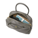 ニュートラルグレイ トートバッグ レディース ファスナー付き Neutral Gray バッグ 軽量 軽い 小さめ 無地 かわいい 旅行 2WAY A5 日本製 ショルダーバッグ 斜め掛け 手さげ ハンドバッグ 革 ハスキー 6026-745