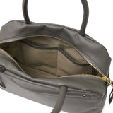 ニュートラルグレイ トートバッグ レディース ファスナー付き Neutral Gray バッグ 軽量 軽い 小さめ 無地 かわいい 旅行 2WAY A5 日本製 ショルダーバッグ 斜め掛け 手さげ ハンドバッグ 革 ハスキー 6026-745