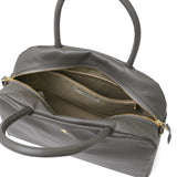 ニュートラルグレイ トートバッグ レディース ファスナー付き Neutral Gray バッグ 軽量 軽い 小さめ 無地 かわいい 旅行 2WAY A5 日本製 ショルダーバッグ 斜め掛け 手さげ ハンドバッグ 革 ハスキー 6026-745