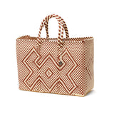 OJO DE MEX トートバッグ かごバッグ レディース A4 大きめ オホ デ メックス 軽量 軽い ブランド かわいい ビニール ビニール製 カゴバッグ 夏 春 メルカドバッグ トート バッグ Plastico CAGO Tote chico